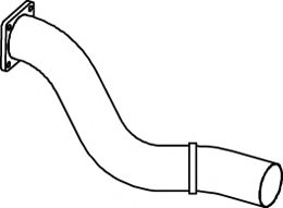 DINEX 44280 Exhaust Pipe